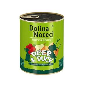 Dolina Noteci SUPERFOOD 800g jelen a kachna pro psy 80% masa obraz