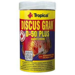 Tropical Discus Gran D-50 Plus 100ml/44g vybarvení podporující granulát pro všechny obraz