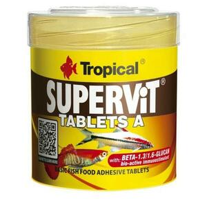 Tropical Supervit Tablets A 50ml/36g 80ks základní tabletové krmivo pro ryby obraz