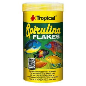 Tropical Spirulina Flakes 250ml/50g krmivo se spirulinou pro sladkovodní a mořské ryby obraz