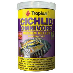 Tropical Cichlid Omnivore Medium Pellet 1000ml/360g mnohosložkové krmivo pro středníc obraz