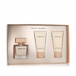 Narciso Rodriguez Narciso Poudrée EDP 50 ml + SG 50 ml + BL 50 ml W (Beige Cover) obraz