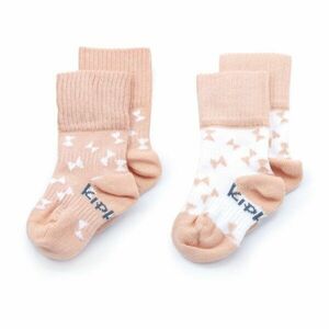 KipKep dětské ponožky Stay-on-Socks 0-6m 2páry Party Pink obraz