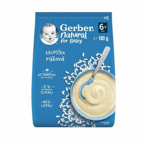 Gerber Natural rýžová krupička 180 g obraz