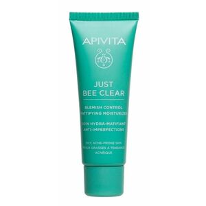 APIVITA Just Bee Clear hydratační krém na pleť se sklonem k akné 40 ml obraz