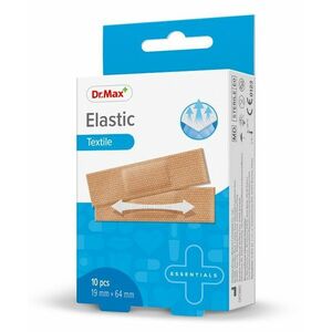 Dr. Max Elastic Textile 19 x 64 mm náplast 10 ks obraz