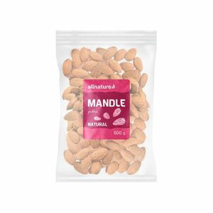 Allnature Mandle natural jádra 500 g obraz