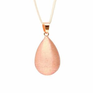 Bola těhotenská rolnička DROP SHAPE Rose Gold obraz