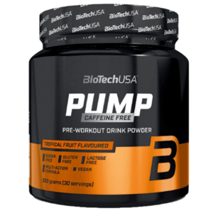 BioTech USA Pump Caffeine Free 330g - tropické ovoce obraz