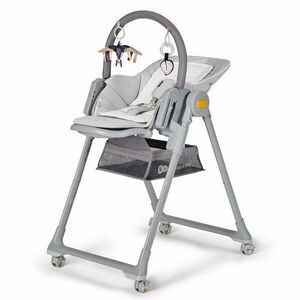 Kinderkraft select Židlička jídelní Lastree Grey, Premium obraz