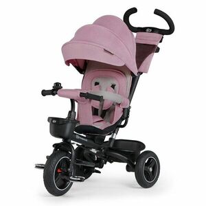 Kinderkraft select Tříkolka Spinstep Pink, Premium obraz