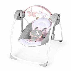 Ingenuity Houpačka s melodií Flora the Unicorn™ 0m+ do 9 kg obraz