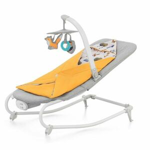 Kinderkraft Houpátko vibrující s melodií Felio 2 Forest Yellow 0m+, do 9 kg obraz