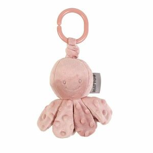 Nattou Chobotnička vibrační na C kroužku dusty pink 20 cm Lapidou obraz