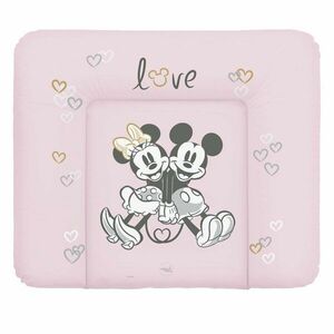 Ceba Podložka přebalovací měkká na komodu (85x72) Disney Minnie & Mickey Pink obraz