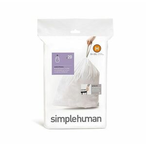 Simplehuman Sáčky do odpadkového koše Typ H 30-35 l 20 ks obraz