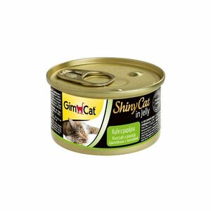 ShinyCat Kuře/papája konzerva 2x70 g obraz