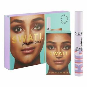 SEPHORA COLLECTION - Swati Contact Lenses - Sada barevných čoček a řasenky obraz