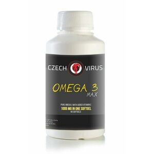 Omega 3 Max - Czech Virus 90 softgels obraz