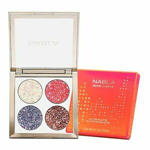 NABLA - Miami Lights Glitter Palette – Paletka očních stínů obraz