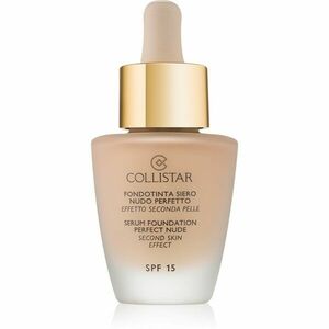 Collistar Serum Foundation Perfect Nude rozjasňující make-up pro přirozený vzhled SPF 15 odstín 1 Ivory 30 ml obraz