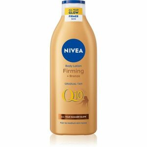 Nivea Q10 Firming + Bronze zpevňující tónovací tělové mléko 400 ml obraz