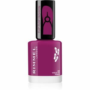 Rimmel 60 Seconds Flip Flop lak na nehty odstín 336 Violet en Vogue 8 ml obraz