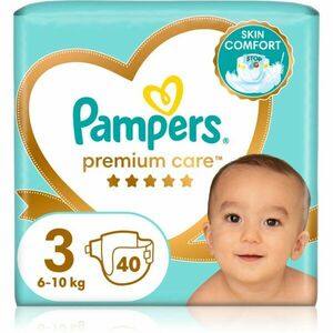 Pampers Premium Care Size 3 jednorázové pleny 6-10 kg 40 ks obraz