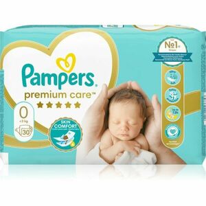 Pampers Premium Care Size 0 jednorázové pleny < 3kg 30 ks obraz