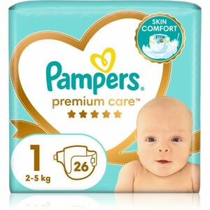 Pampers Premium Care Size 1 jednorázové pleny 2-5 kg 26 ks obraz