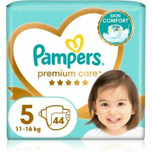 Pampers Premium Care Size 5 jednorázové pleny 11-16 kg 44 ks obraz