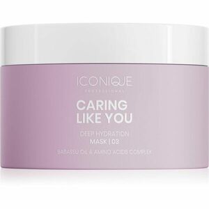 ICONIQUE Professional CARING LIKE YOU Deep Hydration hloubkově hydratační maska pro suché a poškozené vlasy 200 ml obraz