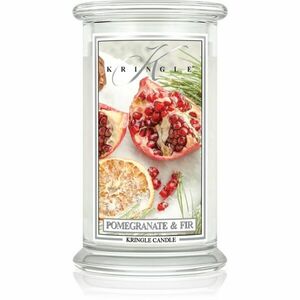 Kringle Candle Pomegranate & Fir vonná svíčka 624 g obraz