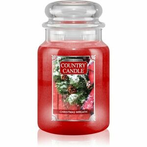 Country Candle Christmas Wreath vonná svíčka 737 g obraz