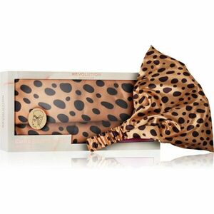 Revolution Haircare Curl Protector Satin Headband saténová čelenka pro vlnité a kudrnaté vlasy odstín Animal Print 1 ks obraz