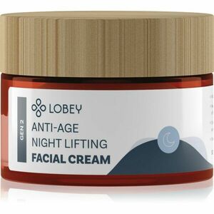 Lobey Skin Care Anti-Age Night Facial Cream noční vyhlazující krém 50 ml obraz