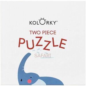 Kolorky Puzzle Two Piece Safari puzzle 10 ks obraz