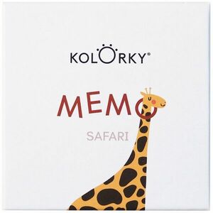 Kolorky Memo Game Safari pexeso 20 ks obraz