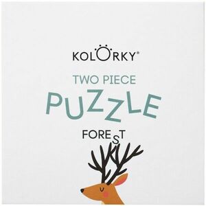 Kolorky Puzzle Two Piece Forest puzzle 10 ks obraz