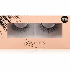 Lilly Lashes Everyday Faux Mink Brown Blended umělé řasy typ Undressed 1 pár obraz