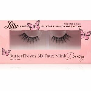 Lilly Lashes 3D Faux Mink Butterfl'eyes umělé řasy typ Dreamy 1 pár obraz