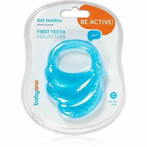 BabyOno Be Active Gel Teether kousátko Banana 1 ks obraz