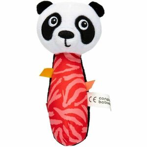 Canpol babies BabiesBoo Sensory Toy with Squeaker pískací hračka Panda 1 ks obraz