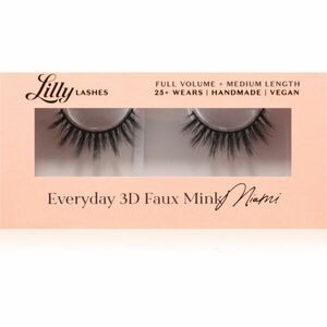 Lilly Lashes Everyday 3D Faux Mink umělé řasy typ Everyday Miami 1 pár obraz