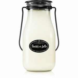 Milkhouse Candle Co. Creamery Thanks A Latte vonná svíčka Milkbottle 396 g obraz