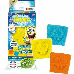 Craze INKEE SpongeBob koupelová bomba pro děti 3x15 g obraz