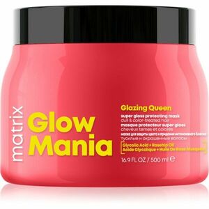 Matrix Glow Mania maska pro barvené vlasy 500 ml obraz