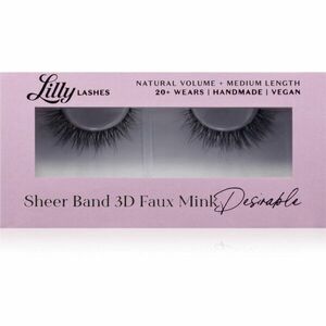 Lilly Lashes 3D Faux Mink umělé řasy typ Desirable 1 pár obraz