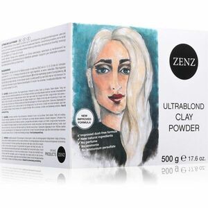 ZENZ Organic Ultrablond Clay Powder zesvětlující pudr bez amoniaku 500 g obraz