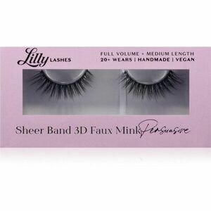 Lilly Lashes 3D Faux Mink umělé řasy typ Persuasive 1 pár obraz